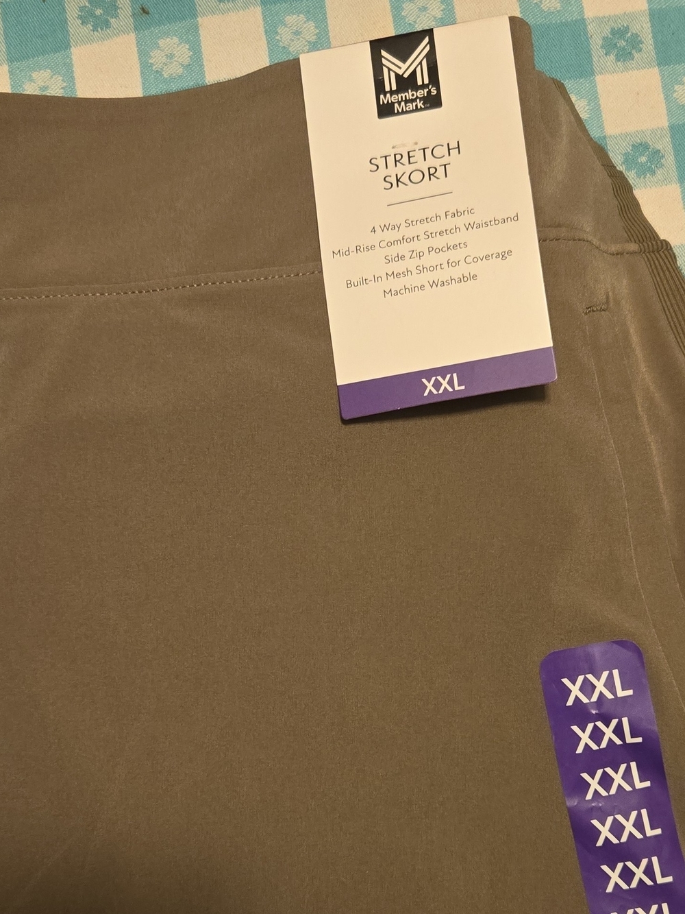 Member's Mark Olive Stretch Skort - Women's